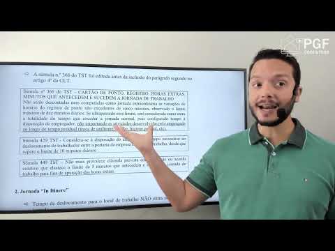 Direito do Trabalho - Duração do trabalho - 01