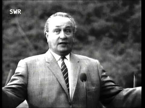 Wolfgang Windgassen singt aus dem Zigeunerbaron