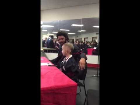 Brannon Lake Forest College Signing Press Conference