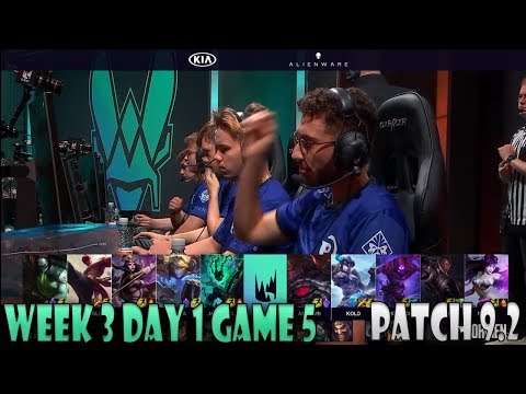 Vitality vs Origen | Game 5 W3D1 LES/EULCS 2019 Spring | VIT vs OG - Patch 9.2