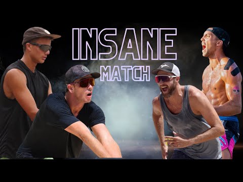 INSANE BEACH VOLLEYBALL MATCH | Brunner/Schalk vs Partain/Benesh - AVP Manhattan Beach Open Finals