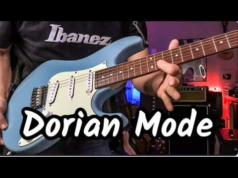 Super Simple Dorian MODE - Music Theory - Guitar Lesson