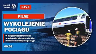 WYDANIE SPECJALNE. Wykoleił się pociąg Lublin-Szczecin. Trwa akcja rat