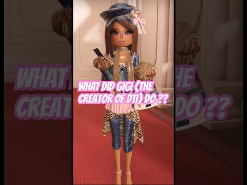 WHAT DID GIGI DO?(the creatorof dress to impress)#dti #drama #dresstoimpress #roblox #shorts #fypシ゚