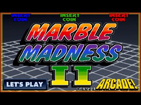 LET'S PLAY: MARBLE MADNESS II (ARCADE - With Commentary)