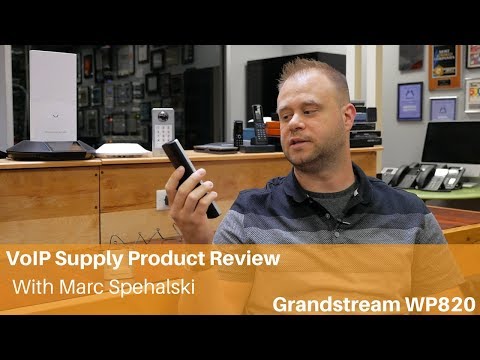 Telefonas VoIP Grandstream WP 820 / GWP820 video