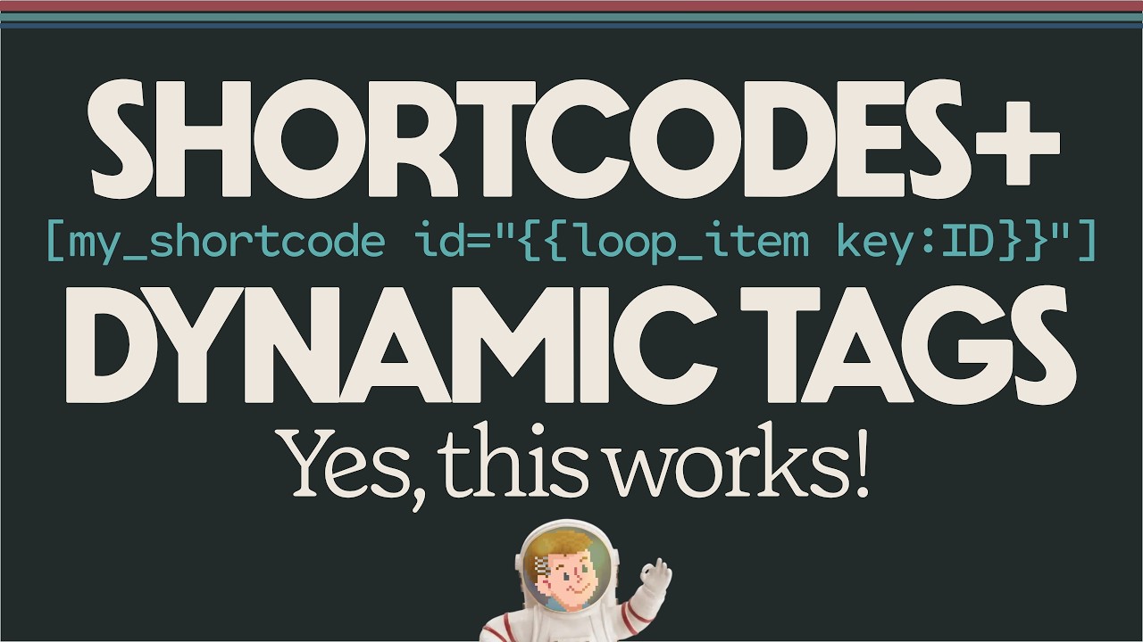 Use GenerateBlocks Dynamic Tags in Shortcode Parameters!