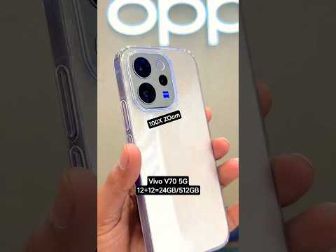 Thumbnail for Vivo V70 5G Unboxing | Snapdragon 7 Gen 4 | 12+12=24GB/512GB | 6500 Mah🔋90W Charger #kashitack #vivo