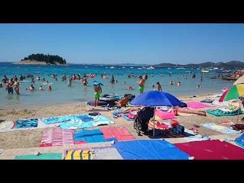 Beach Punta Pakoštane Croatia