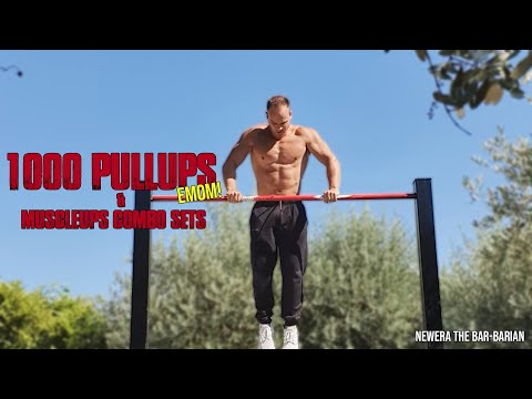 1000 Pullups EMOM & Muscleups Combo Sets - Serg aka NewEra the Bar-Barian