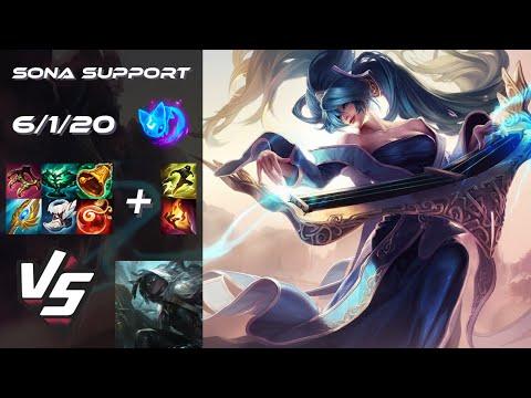 SUPPORT Sona vs Senna - EU Challenger Patch 25.19