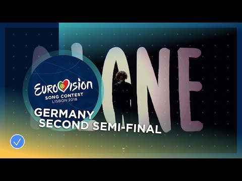 Michael Schulte - You Let Me Walk Alone - Germany - LIVE - Second Semi-Final - Eurovision 2018