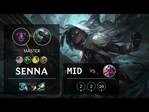 Senna Mid vs Irelia - NA Master Patch 10.13