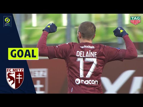 Goal Thomas DELAINE (18' - FC METZ) FC METZ - RC STRASBOURG ALSACE (1-2) 20/21