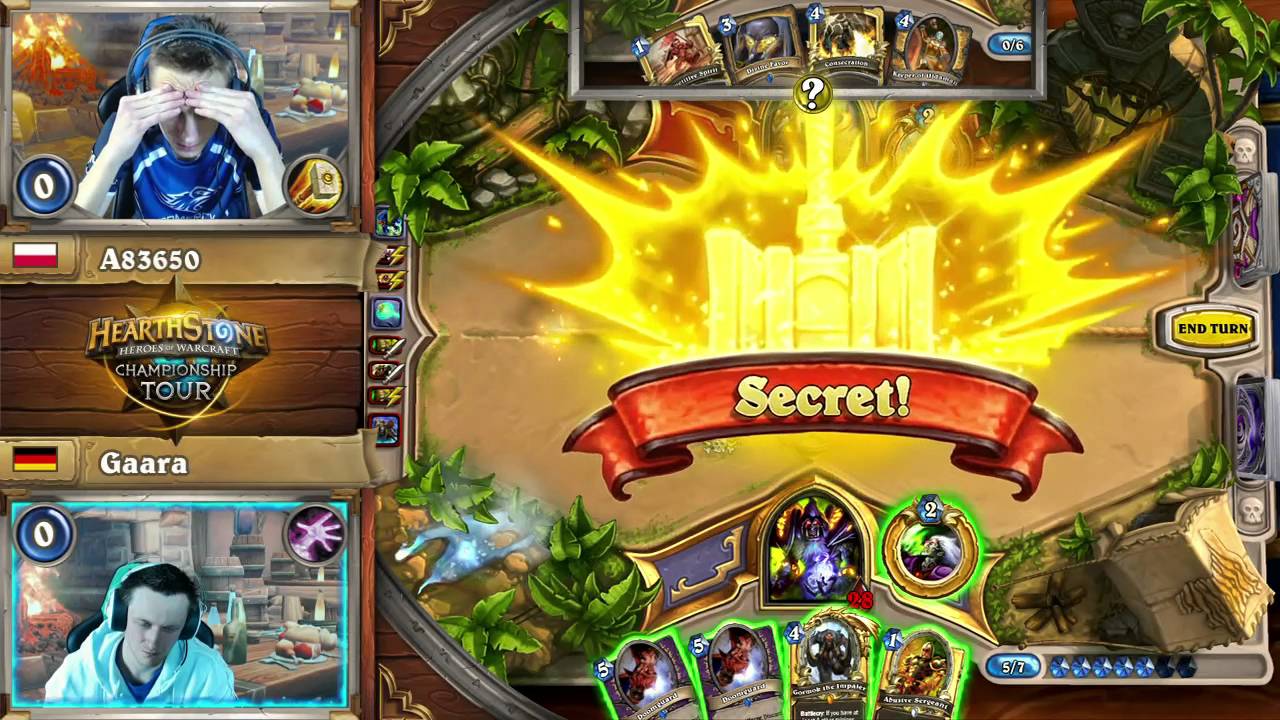 Gaara vs A83650 - Hearthstone Championship Tour, Europe Winter Prelim - YouTube