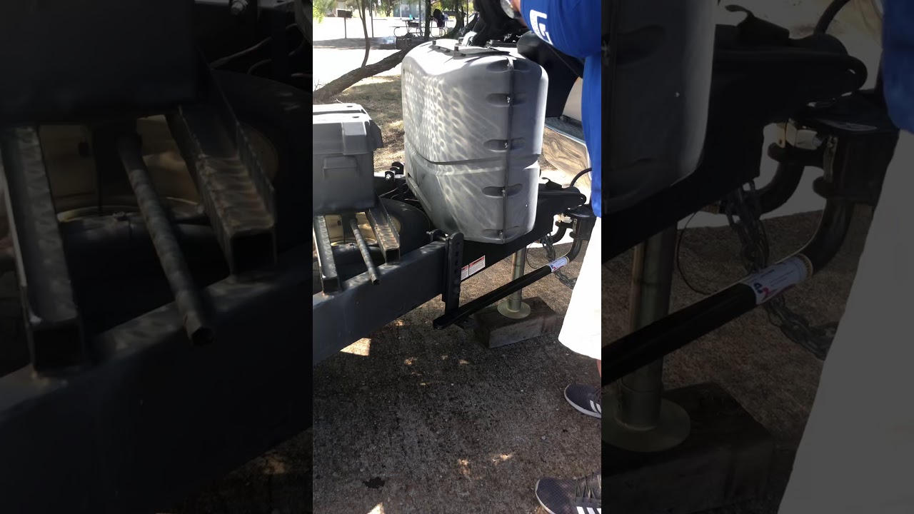 Securing the EZ Hitch Sway Bars