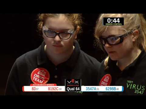 2015 VRC-MS Spir Q64 -  (83 3547A) 68-Spirit Div-VRC Middle School-VEX Worlds 2015