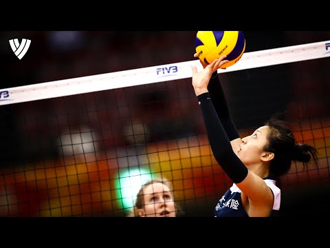 Волейбол Ding Xia — Best Setter of the Volleyball World? | OQT 2019 | Highlights