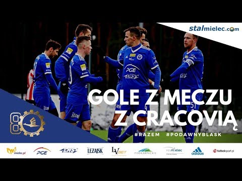 TV Stal: PGE FKS Stal Mielec - CRACOVIA 1:1 [BRAMKI, SPARING]