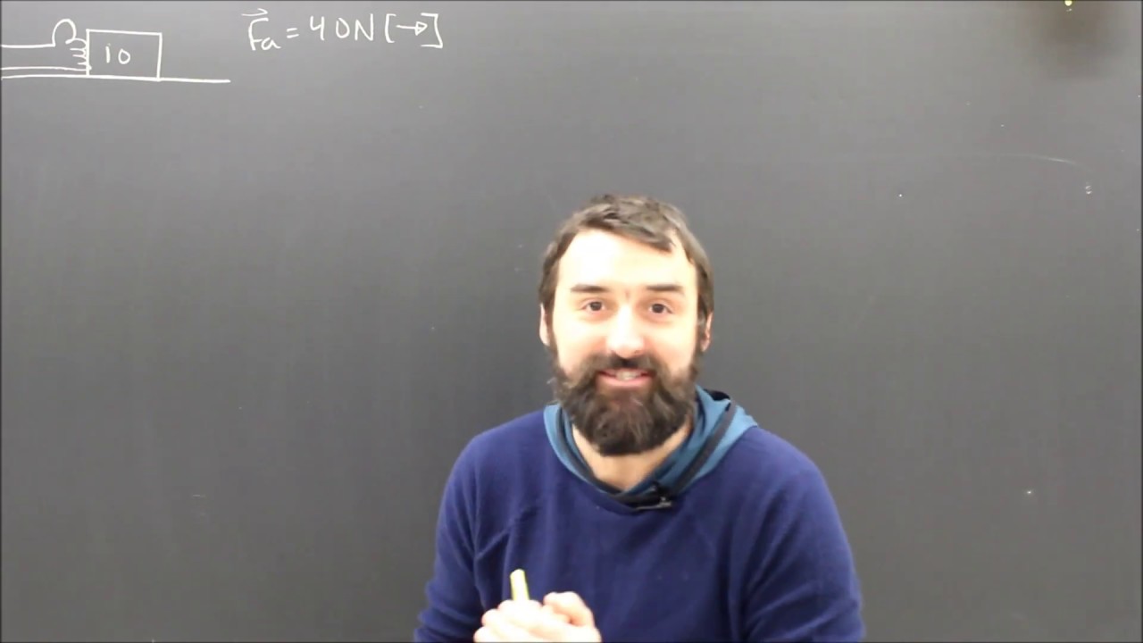 Friction & Newton's Laws Part 4 Sample Problem