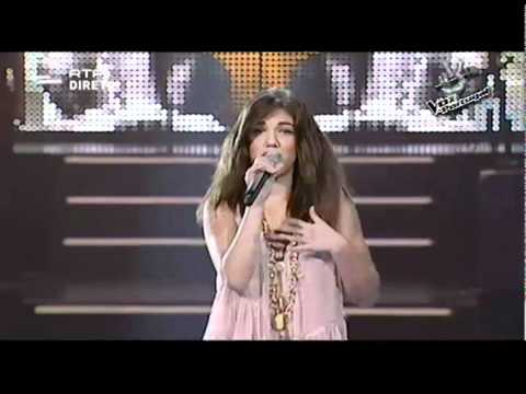 3ª  Gala A Voz de Portugal -- Joana Garcia -- "Like a Virgin"