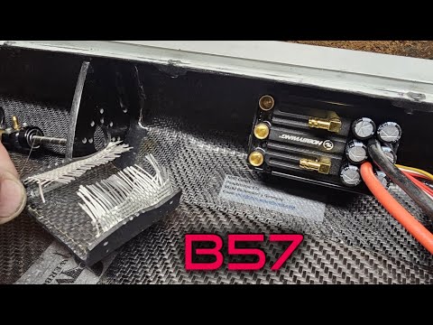 MHZ Esc Tray Install MHZ 57" Bulgarian Catamaran Build Series 