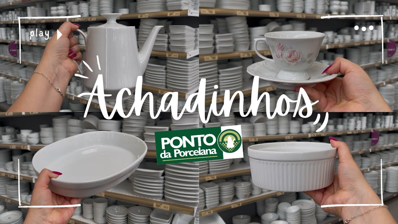 PORCELANAS SCHMIDT, TOUR ATUALIZADO NA LOJA PONTO DA PORCELANA ☕✨