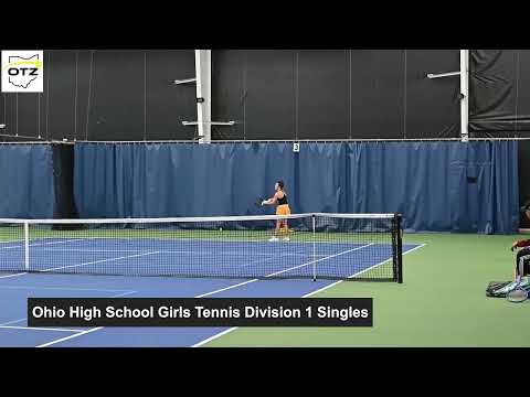 OHSAA Ohio Girls Tennis - Division I Singles - 2023 - OhioTennisZone.com