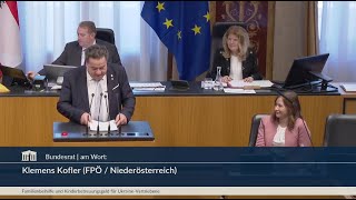 Klemens Kofler - Familienleistungen für Ukraine-Vertriebene - 23.10.2025