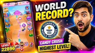 I Reached the Highest Level in Candy Crush! 😱 Is This a Guinness World Record