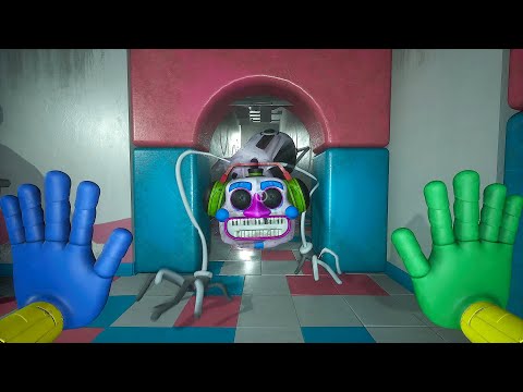 Poppy Playtime Dj  Music Man Long Legs Jumpscare FNAF SECURYTI BREACH