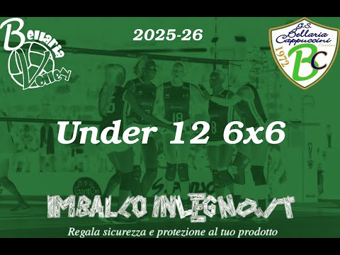 Bellaria Volley - Ponsacco - U12 6x6
