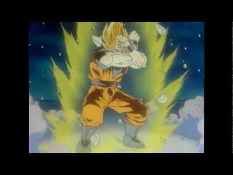 Kai - Goku powers up for Cell