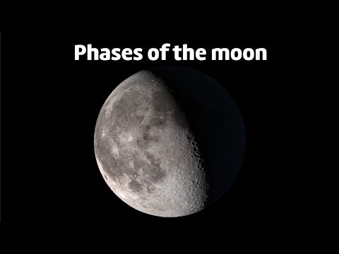 What causes the phases of the Moon?