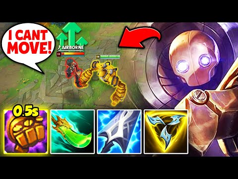 Blitzcrank, but I can infinitely CC you with my knockup (THIS IS HILARIOUS)
