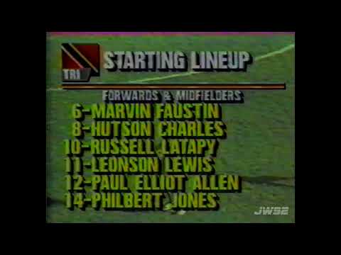 1989.11.19 Trinidad & Tobago 0 - USA 1 (Full Match 60fps - 1989 CONCACAF Championship)
