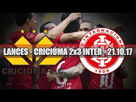 MELHORES MOMENTOS - CRICIÚMA 2x3 INTERNACIONAL - 21.10.17