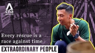 I Save Stray Animals Abandoned in Singapore’s Industrial Zones | Extraordinary People