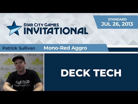 SCGINVI: Deck Tech - Mono-Red Aggro with Patrick Sullivan | Standard