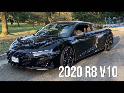A Test Drive In The 2020 Audi R8 V10