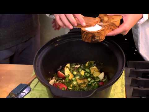 Green Chile-Braised Beef With Potatoes And Caramelized...