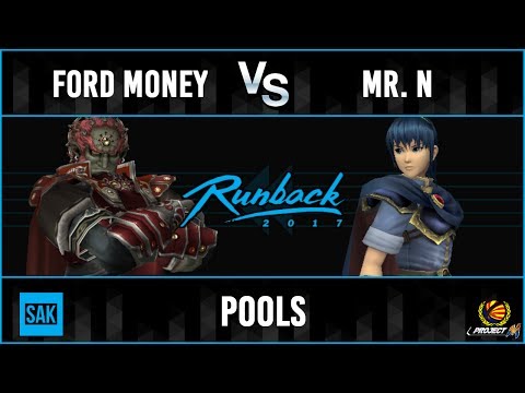 Runback 2017: Ford $ (Ganon) vs Mr.N (Marth) Pools