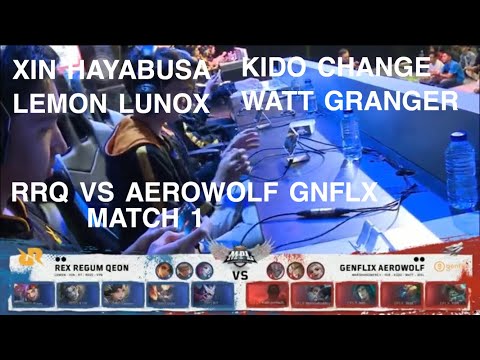 RRQ VS AEROWOLF GNFLX MATCH 1 | XIN HAYABUSA AEROWOLF BERCANDA?