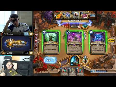 Fr0zen vs Zalae - Hearthstone Grandmasters Americas S2 2019 - Week 1