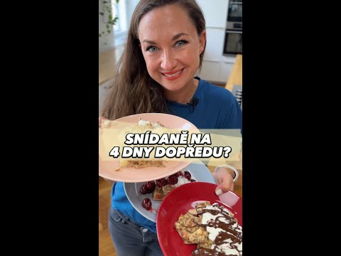 Zdravá snídaně až na 4 dny dopředu? (BOŽSKY CHUTNÁ)