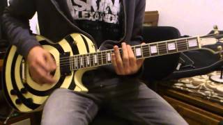 a day to remember- mr highway&#39;s thinking about the end guitar cover