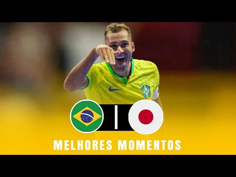Brasil vs Japão  - Amistoso Internacional de Futsal - Melhores momentos 
