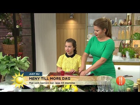 Så gör du snabba och smarriga morsdagsmiddagen - Nyhetsmorgon (TV4)