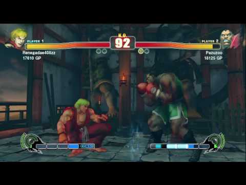 SF4 G1 match 55 - Balrog vs. Ken