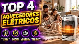 TOP 4 AQUECEDOR ELÉTRICO COM O MELHOR CUSTO BENEFÍCIO/MELHOR AQUECEDORES ELÉTRICOS 2026✅